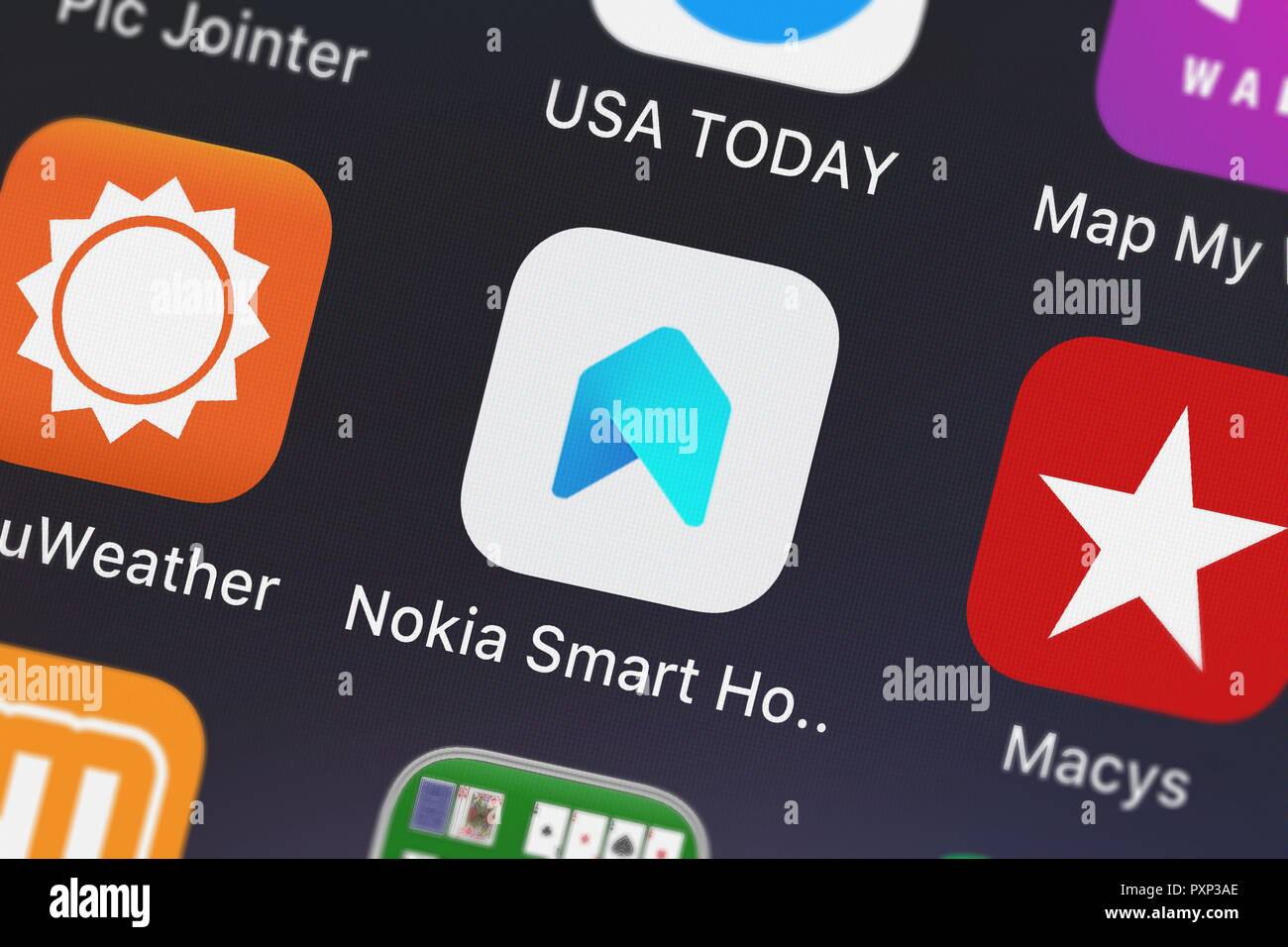 Nokia Apps Example Nokia apps distribution llc hi-res stock photography and images - Alamy