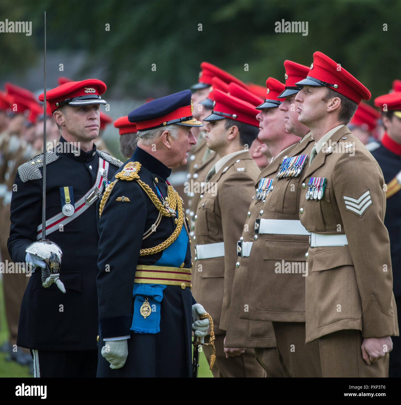 Queens own yeomanry hi-res stock photography and images - Alamy