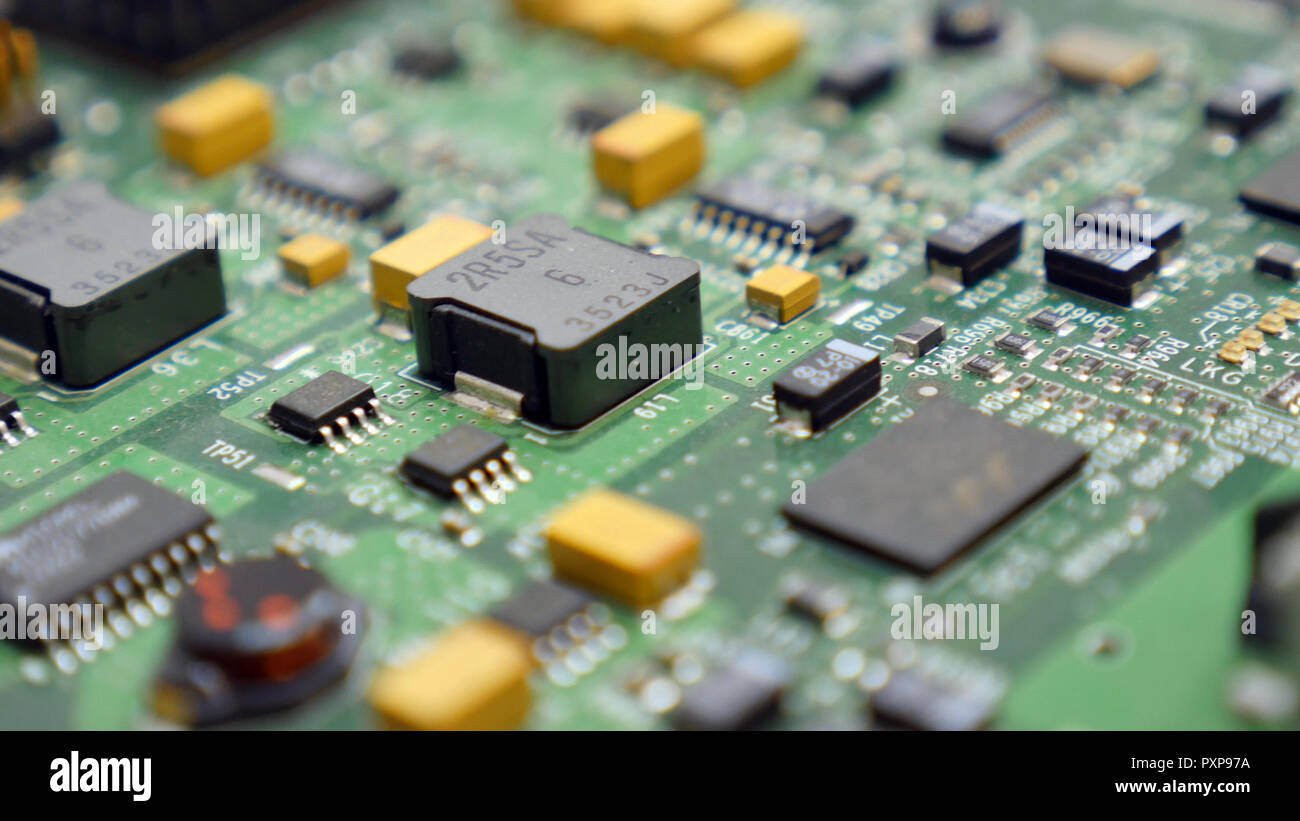 Electronic circuit board Stock Photo - Alamy