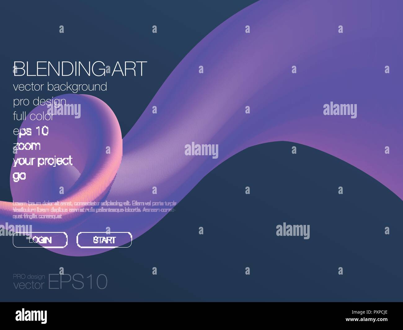 Futuristic user interface. UI Technology background vector Stock Vector ...