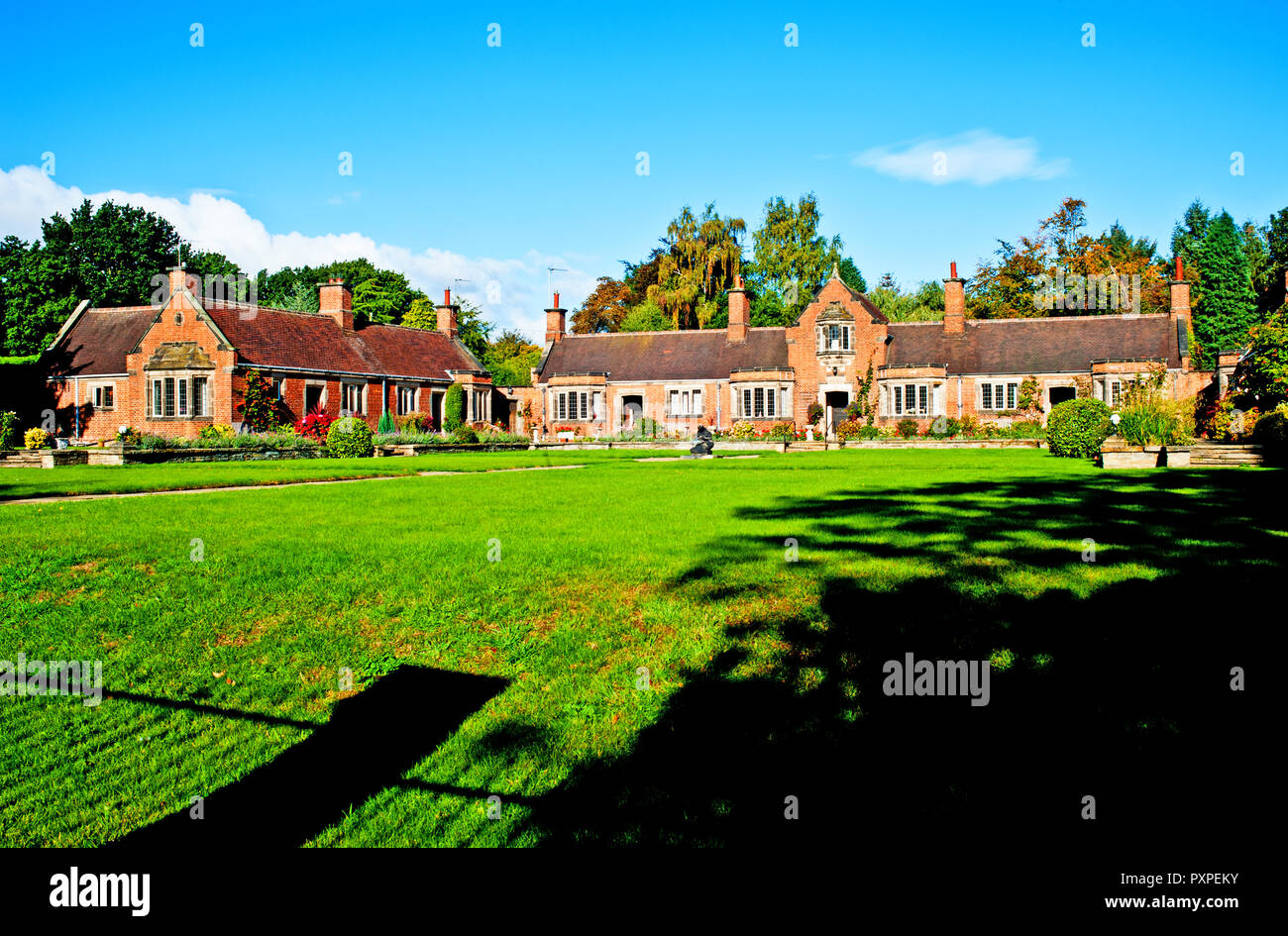 John Burrill Arms Houses, Water end, Clifton York, England Stock Photo