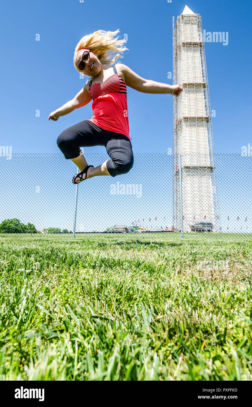 Woman clicking heels hi-res stock photography and images - Alamy