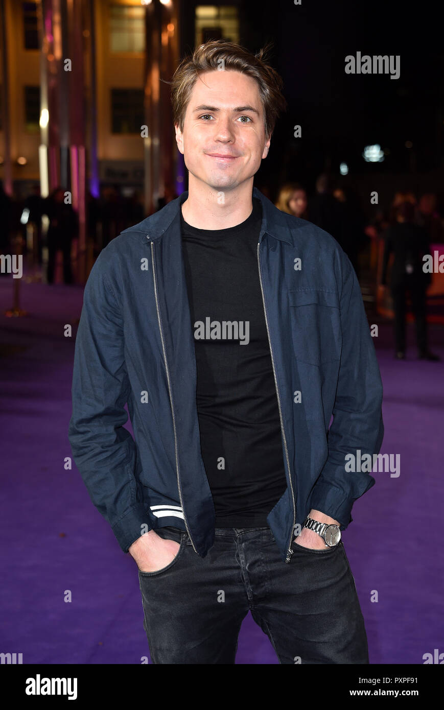 Joe Thomas attending the Bohemian Rhapsody World Premiere held at the