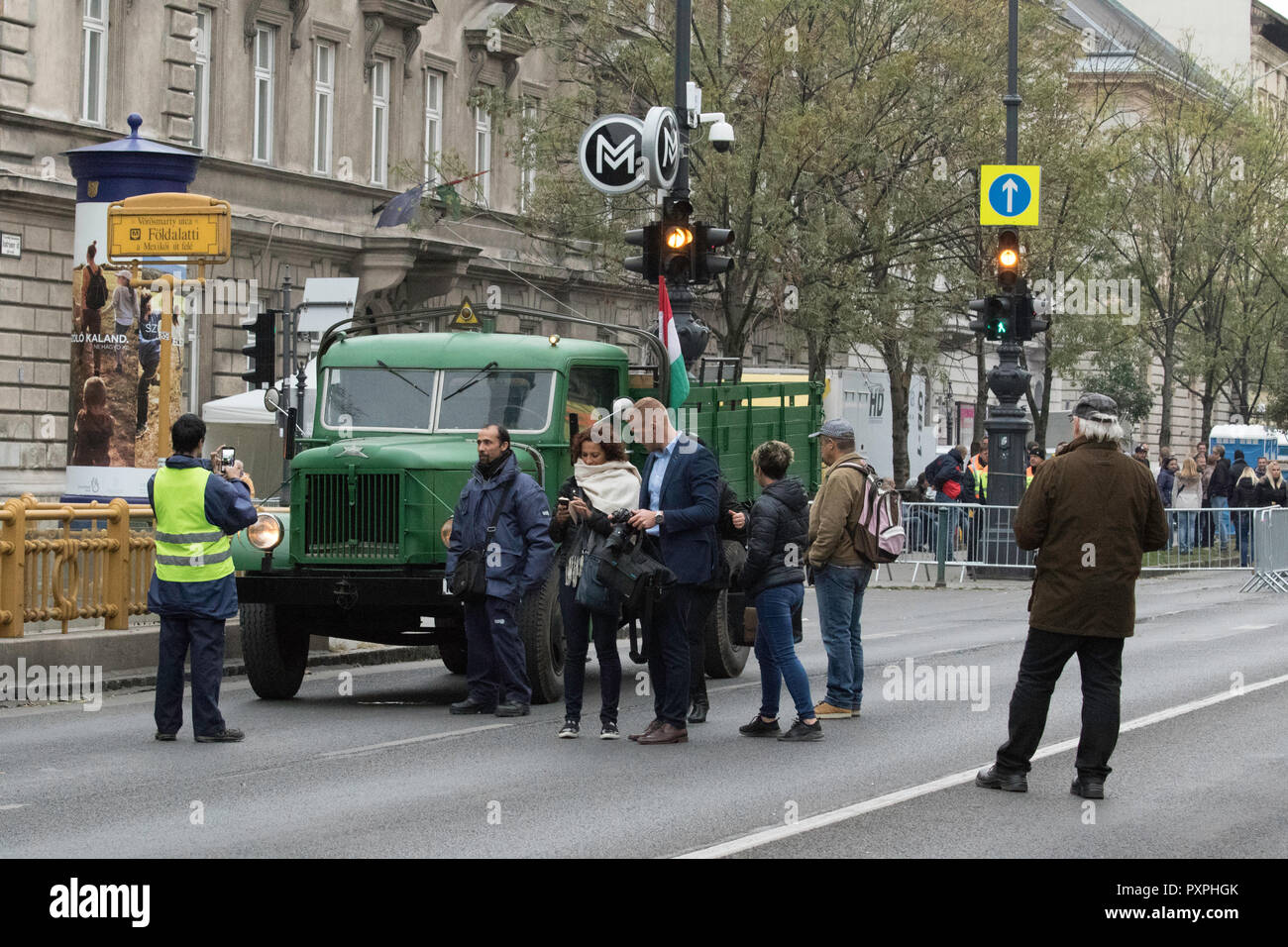 October 23, 2018 Budapest, Hungary - 1956 revolution and war of ...