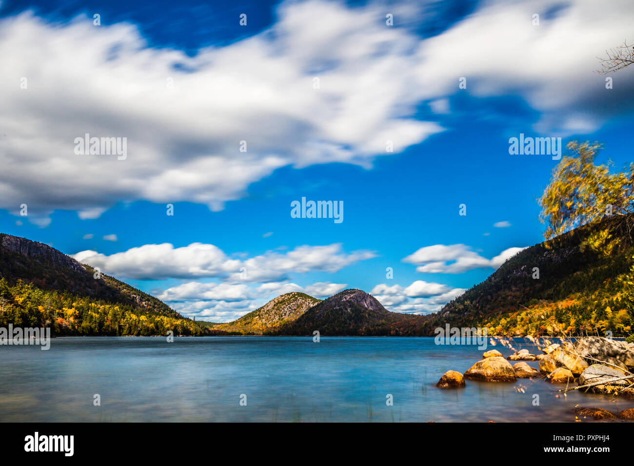 Jordan pond house hires stock photography and images Alamy