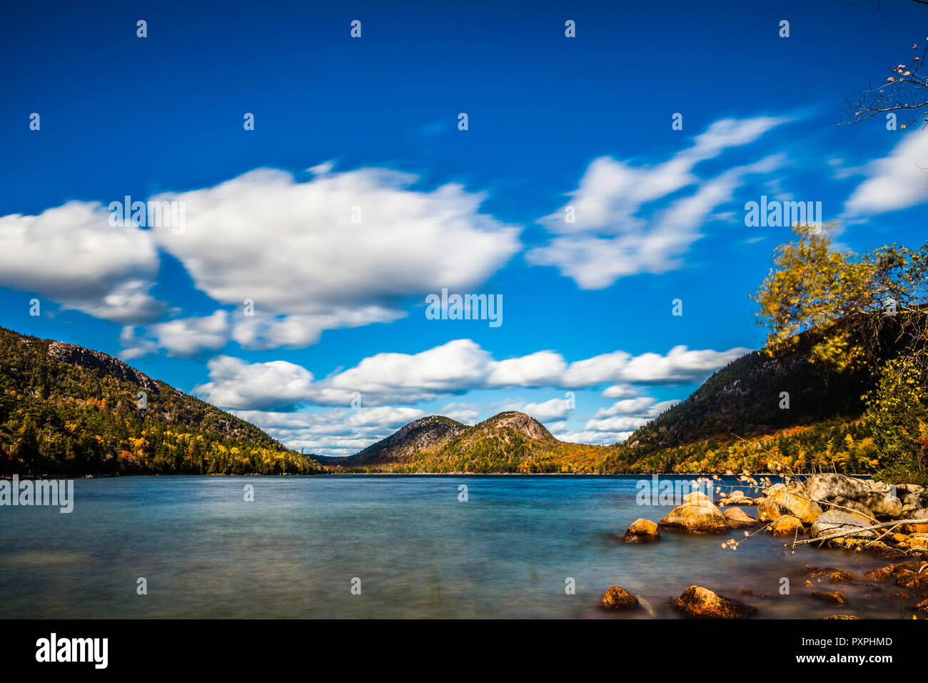 Jordan pond house hires stock photography and images Alamy