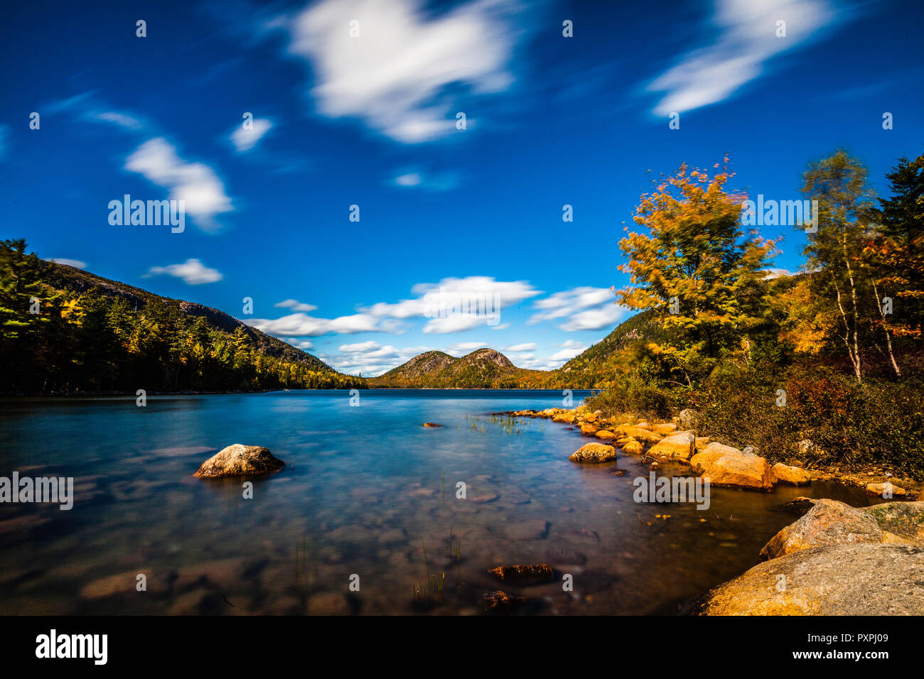 Jordan pond house hires stock photography and images Alamy