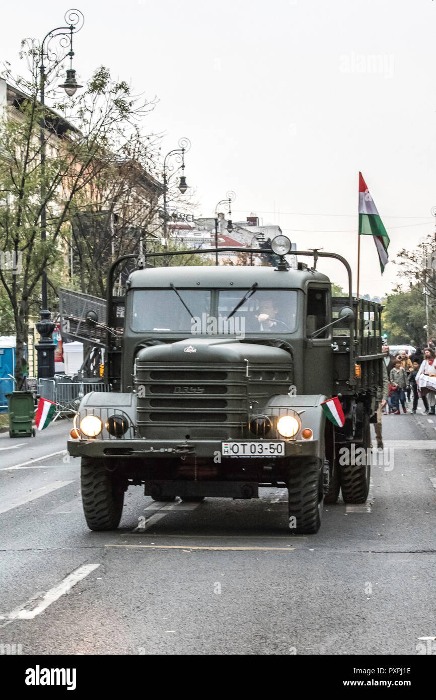October 23, 2018 Budapest, Hungary - 1956 revolution and war of ...