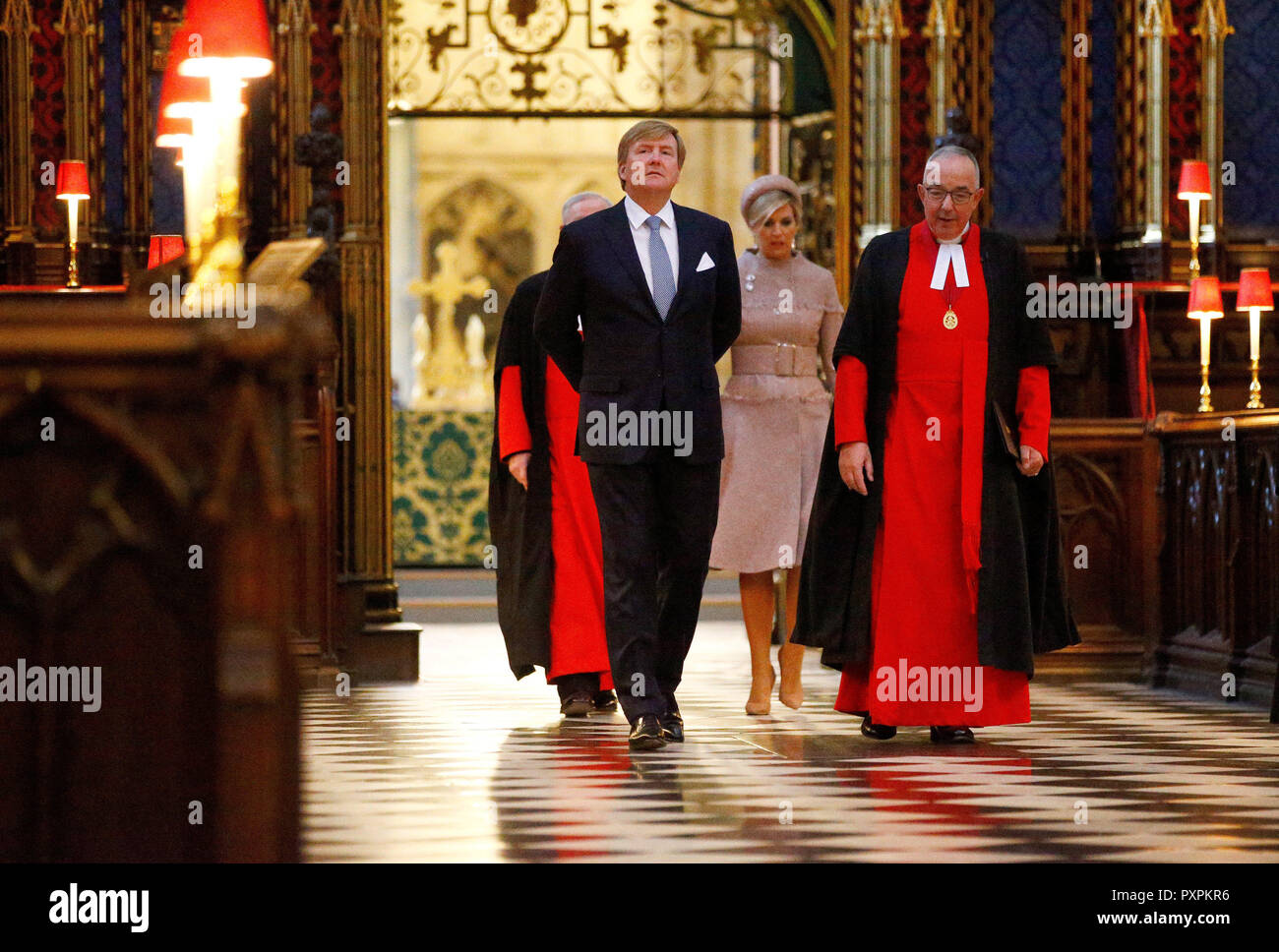 King Willem-Alexander and Queen Maxima of the Netherlands at the Palace ...