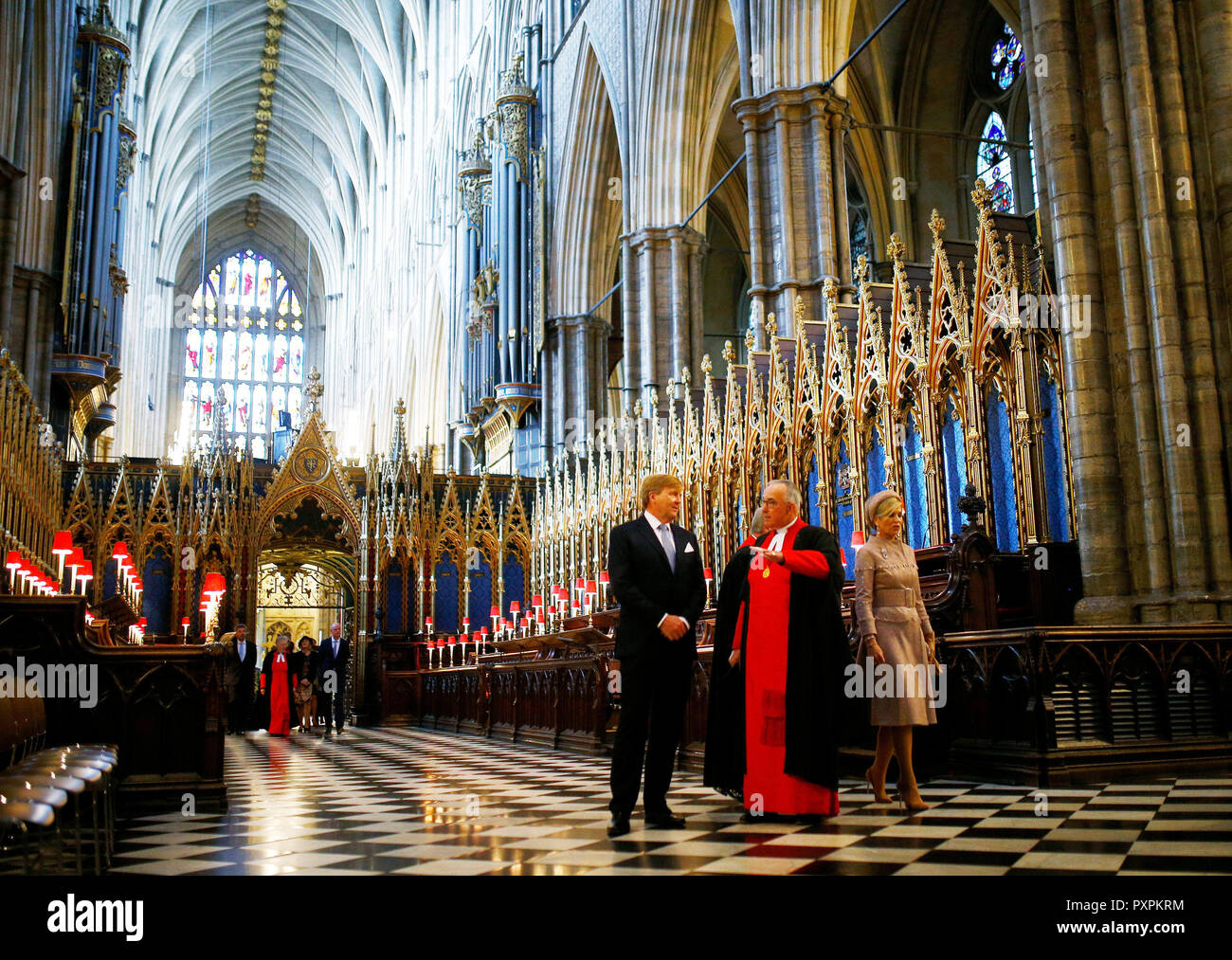 King Willem-Alexander and Queen Maxima of the Netherlands at the Palace ...