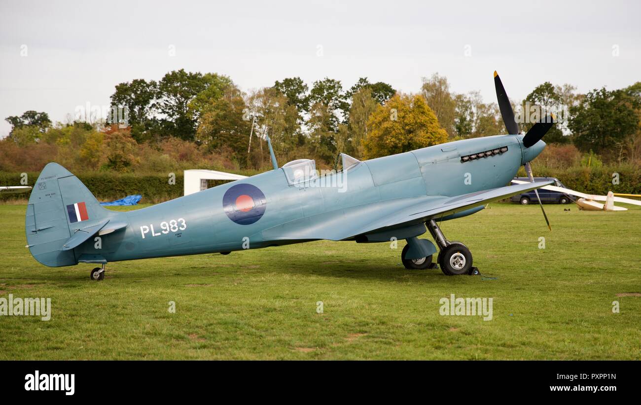 Supermarine Spitfire PRXI PL983 (G-PRXI) Stock Photo