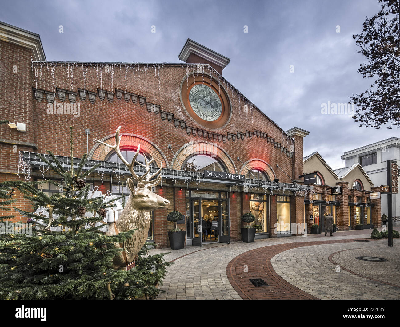 Factory Outlet, Ingolstadt Village, Bavaria, Germany Stock Photo ...