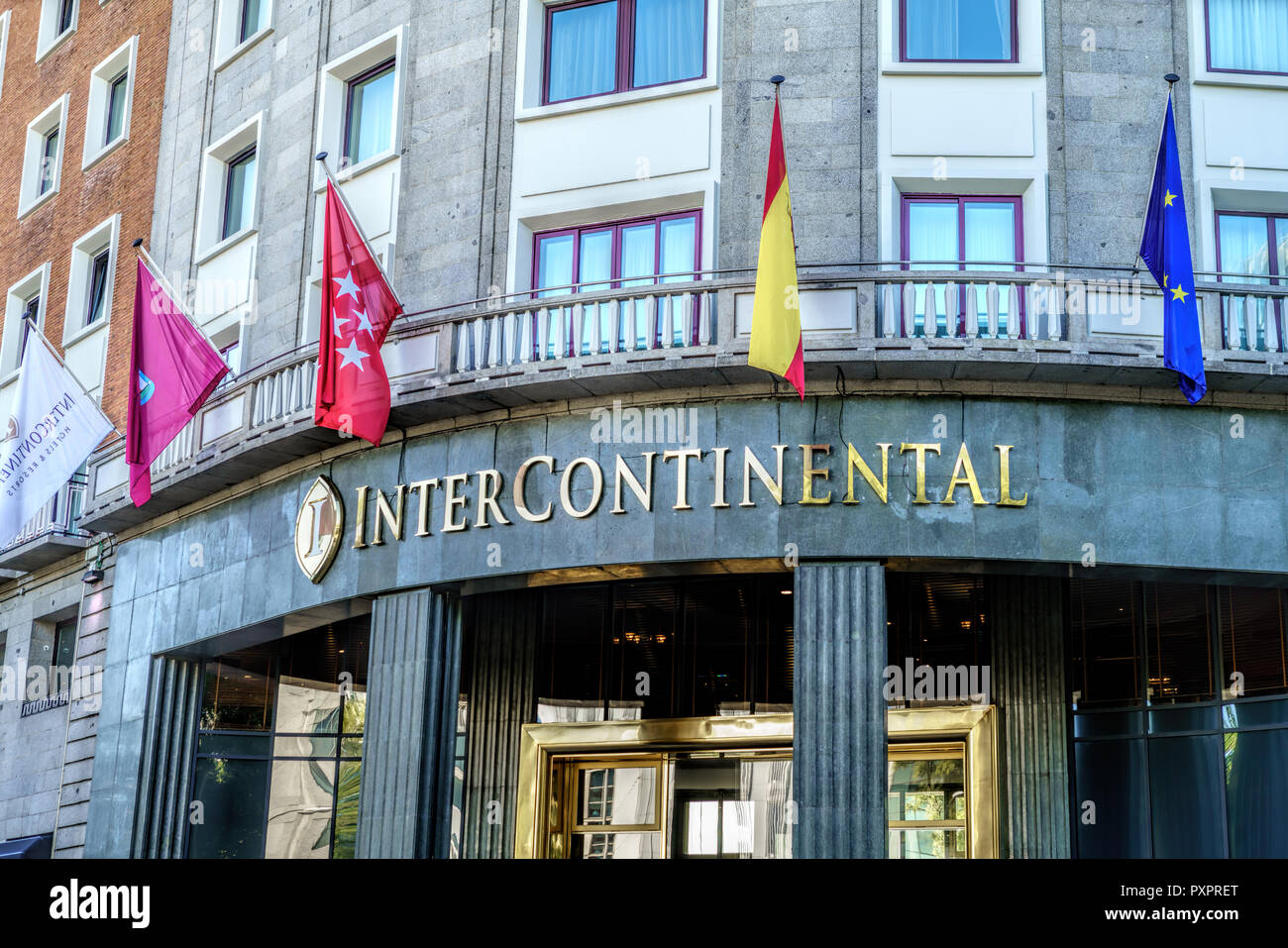 Inter Continental Hotel High Resolution Stock Photography And Images Alamy