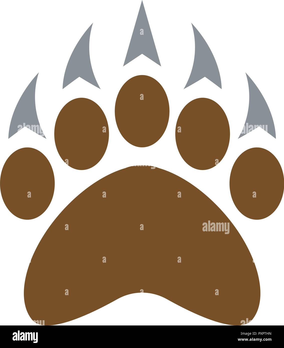Bear claw vector illustration Stock Vector Image & Art Alamy