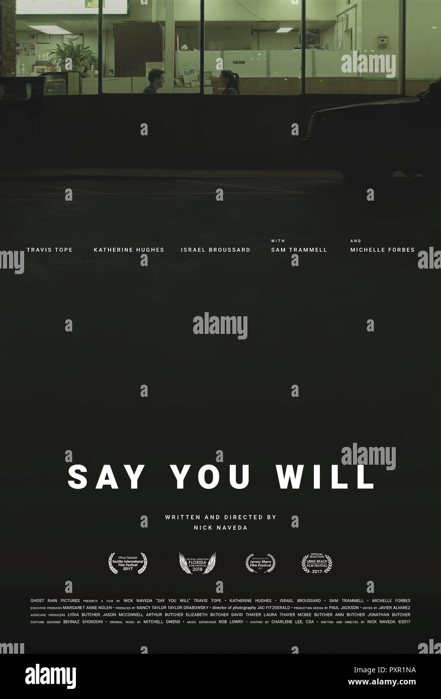 SAY YOU WILL, poster, 2017. © Gravitas Ventures /Courtesy Everett ...