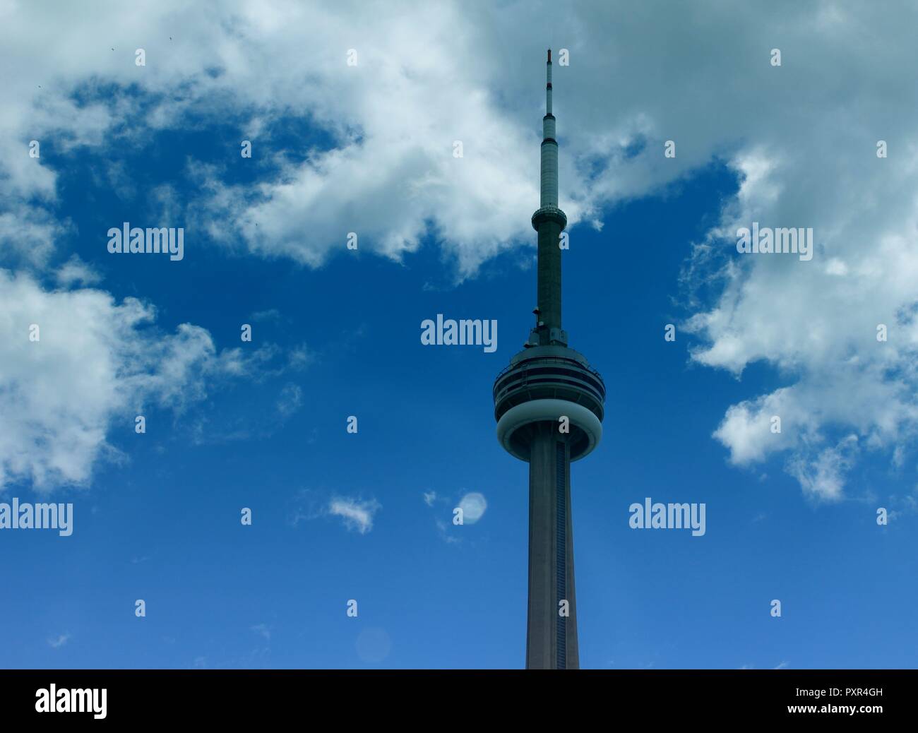 View of the 6, CN TOWER Stock Photo - Alamy