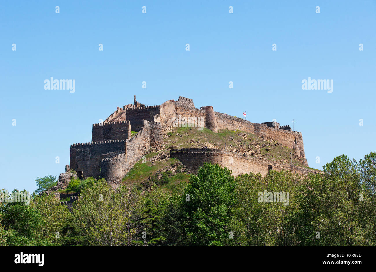Georgia, Gori, Goris Ziche fortress Stock Photo