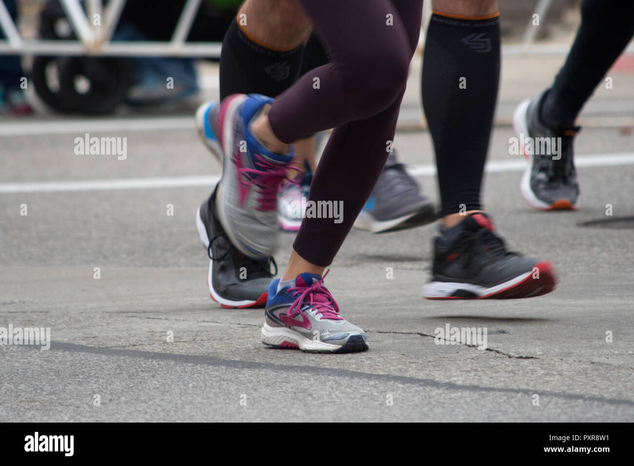 Columbus, Ohio marathon Stock Photo Alamy