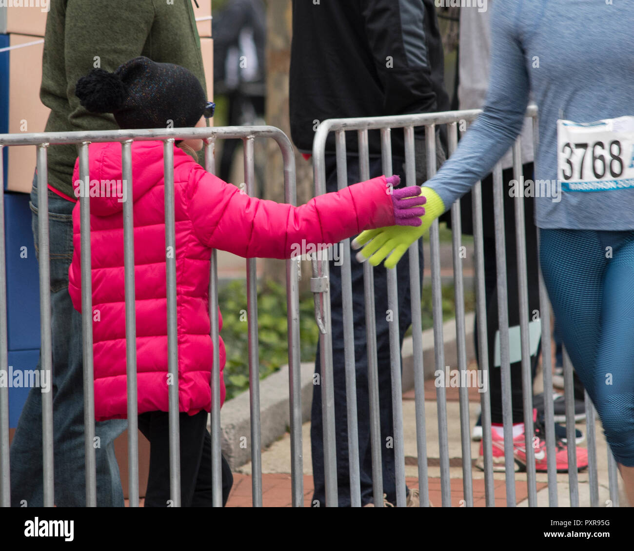 Columbus, Ohio marathon Stock Photo Alamy
