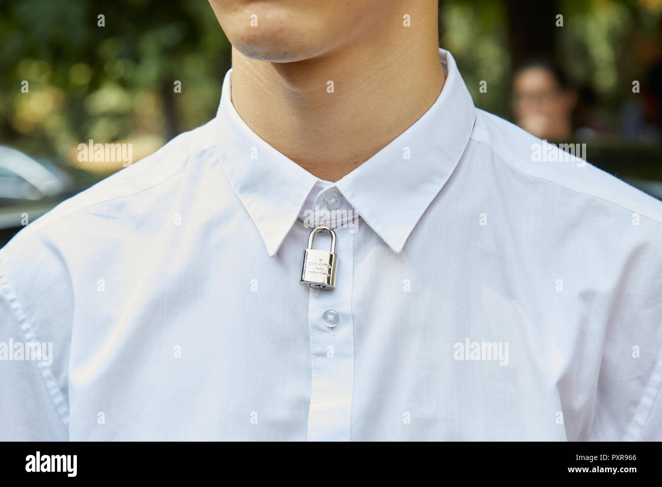 Necklace With White Shirt 2025