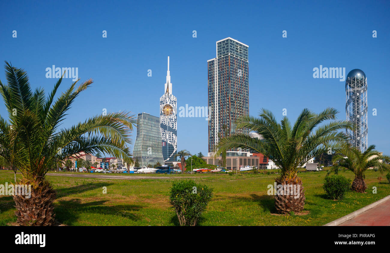 Georgia, Adjara, Batumi, Miracle Park Stock Photo