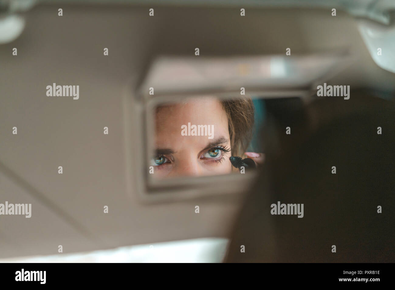 Car rear view mirror hi-res stock photography and images - Alamy