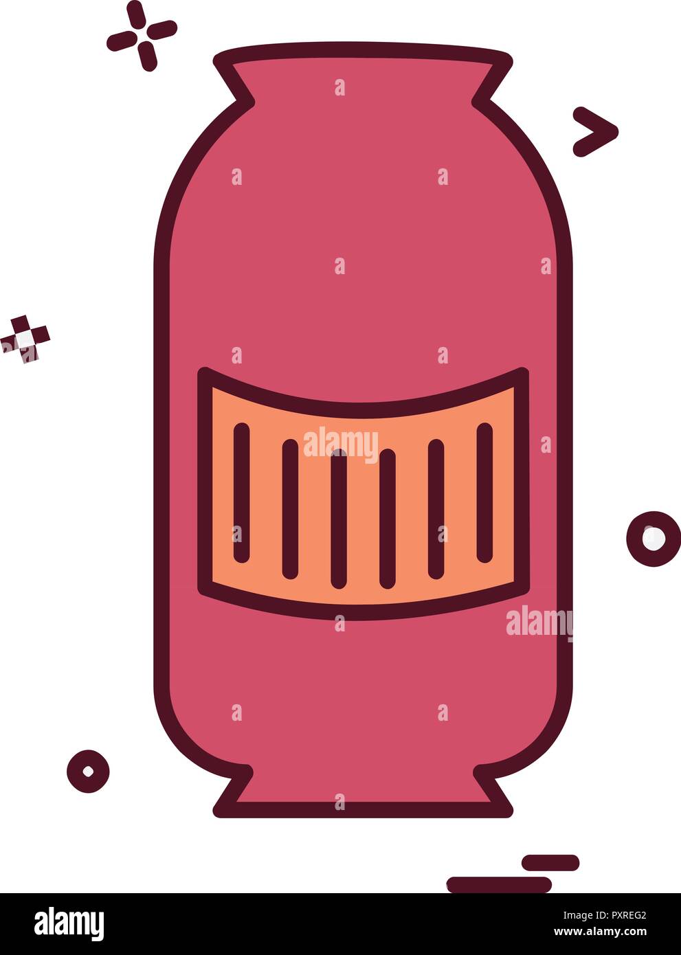 Flour bag icon design vector Stock Vector Image & Art Alamy