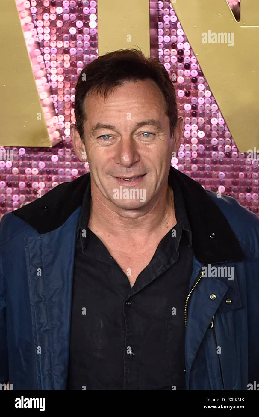 London, UK.  23 October 2018. Jason Isaacs arrives for the worldwide premiere of the movie 'Bohemian Rhapsody' at The SSE Arena in Wembley. Credit: Stephen Chung / Alamy Live News Stock Photo