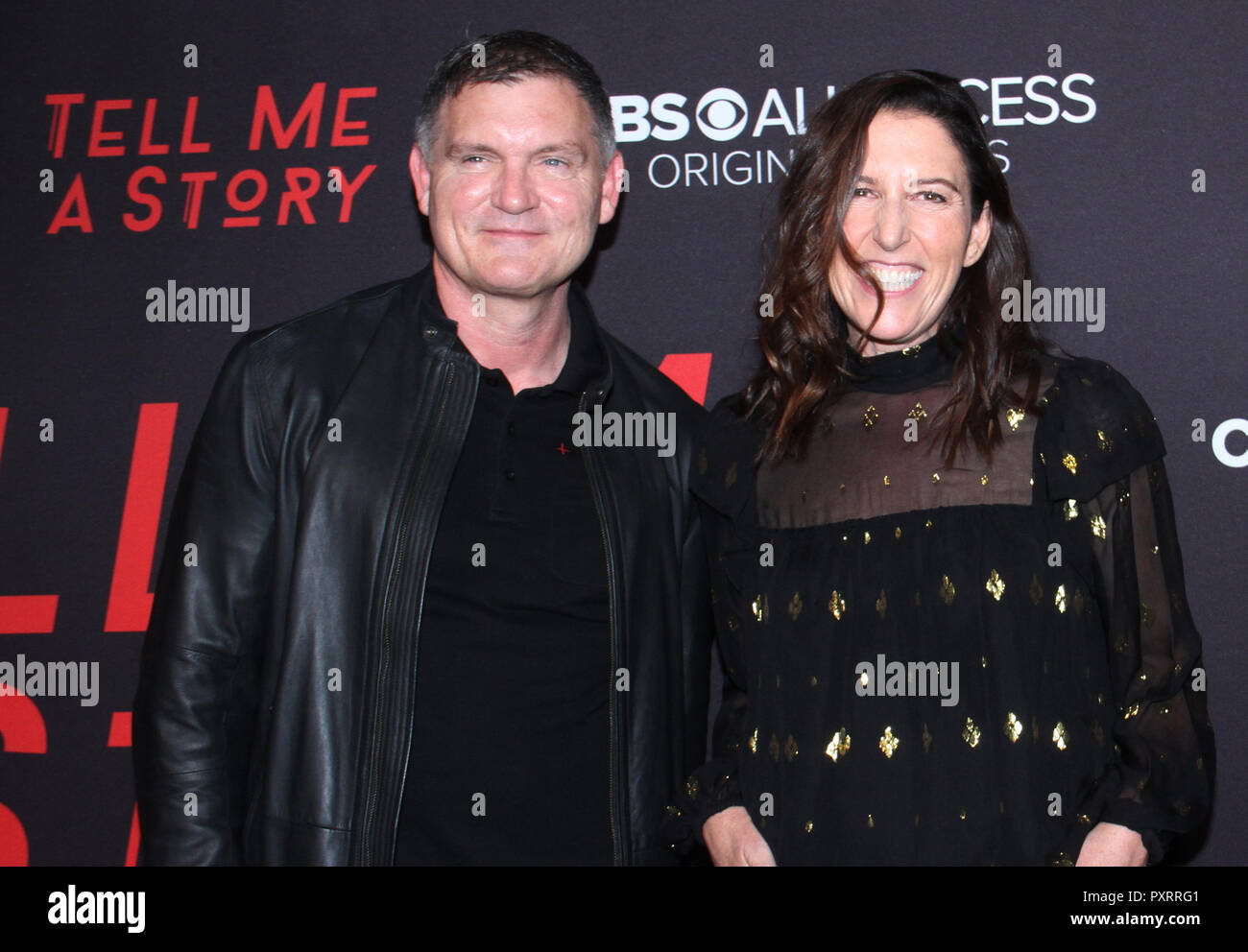 New York, NY, USA. 23rd Oct, 2018. Kevin Williamson, Liz Friedlander at