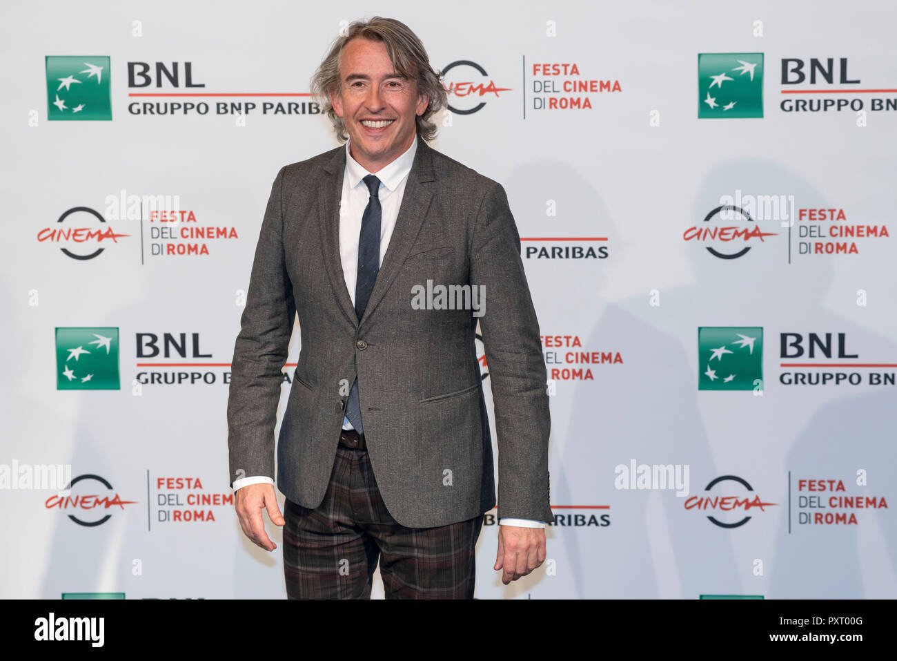 Rome, Italy. 24th Oct 2018. Steve Coogan attending the photocall of Stan & Ollie at Rome Film Fest 2018 Credit: Silvia Gerbino/Alamy Live News Credit: Silvia Gerbino/Alamy Live News Stock Photo