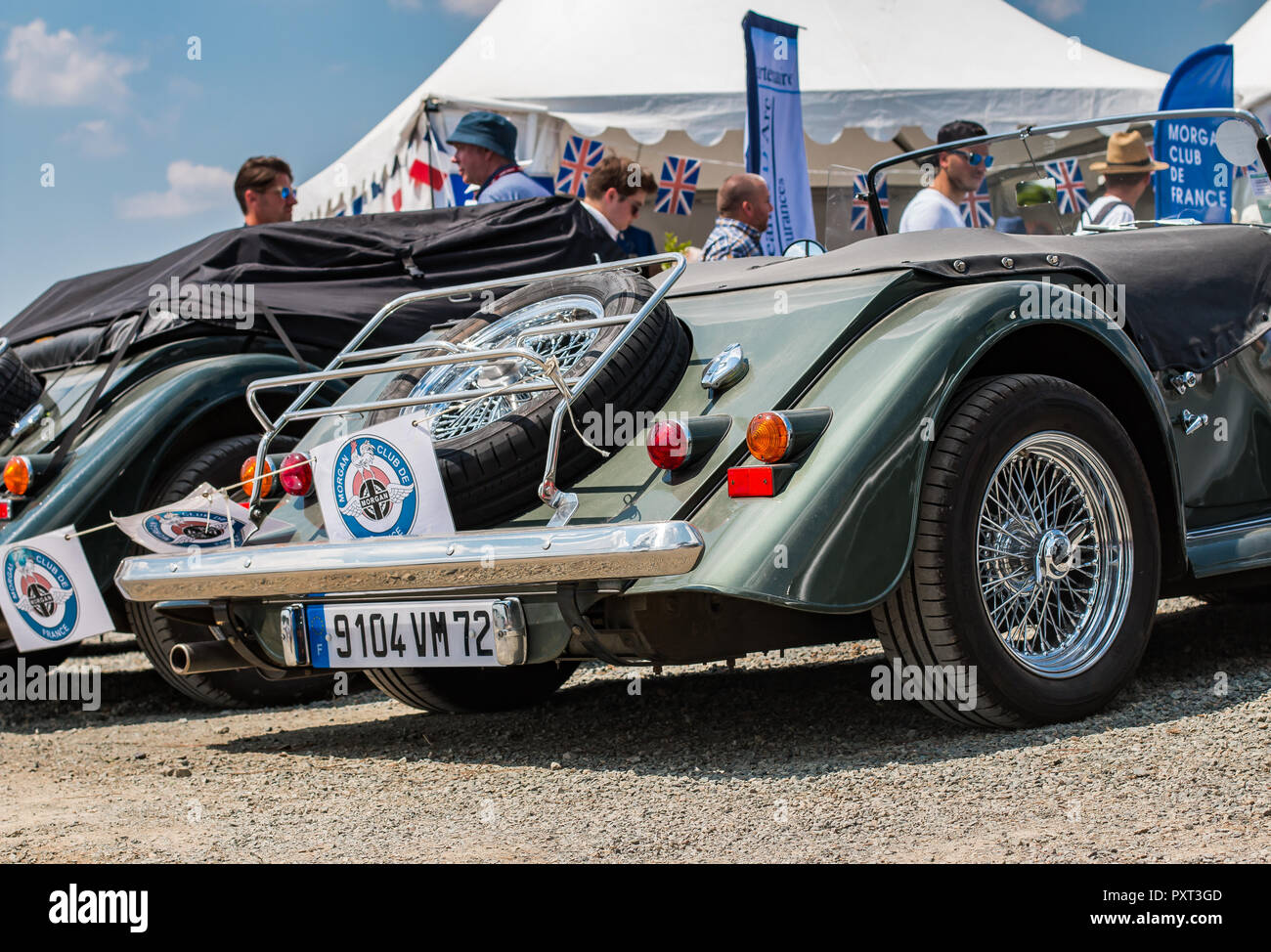 Vintage morgan sports car hi-res stock photography and images - Alamy