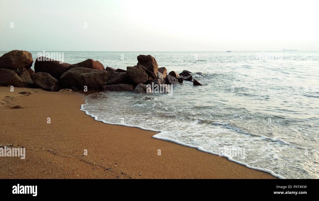 a view at the beach Stock Photo - Alamy
