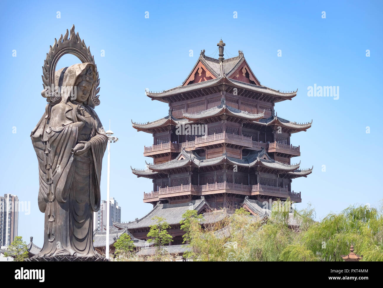 Wuhan China Sep 08 18 Guiyuan Temple S A Buddhist Temple Located On Wuhan City Hubei Province Of China It Was Built In The 15th Year Of Shunz Stock Photo Alamy
