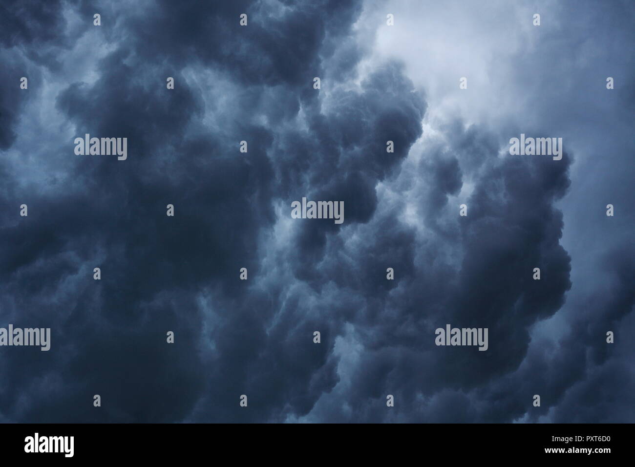 Dark cloudy sky with storm clouds, background picture, Canada Stock ...