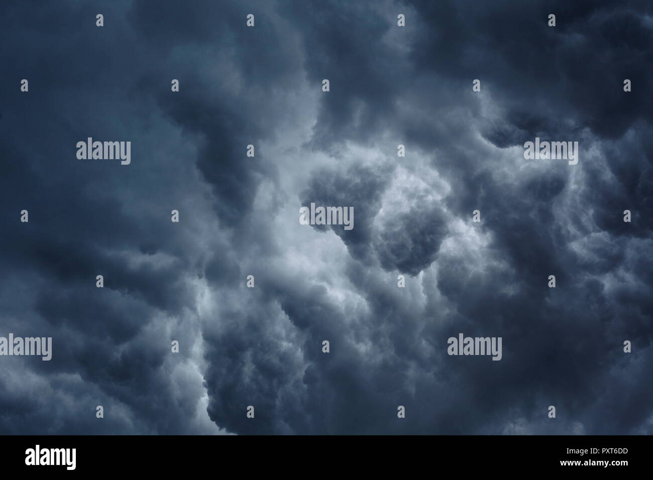 Dark cloudy sky with storm clouds, background picture, Canada Stock ...