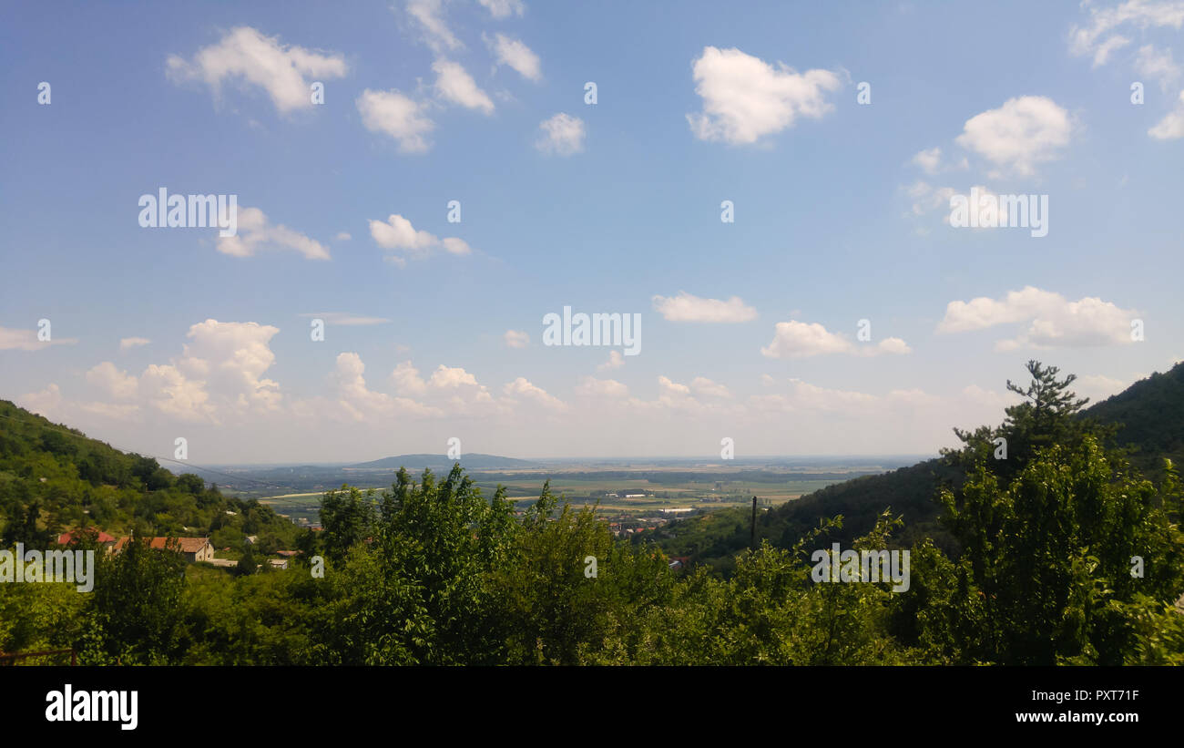 Beautiful view in Hungary, Satoraljaujhely Stock Photo