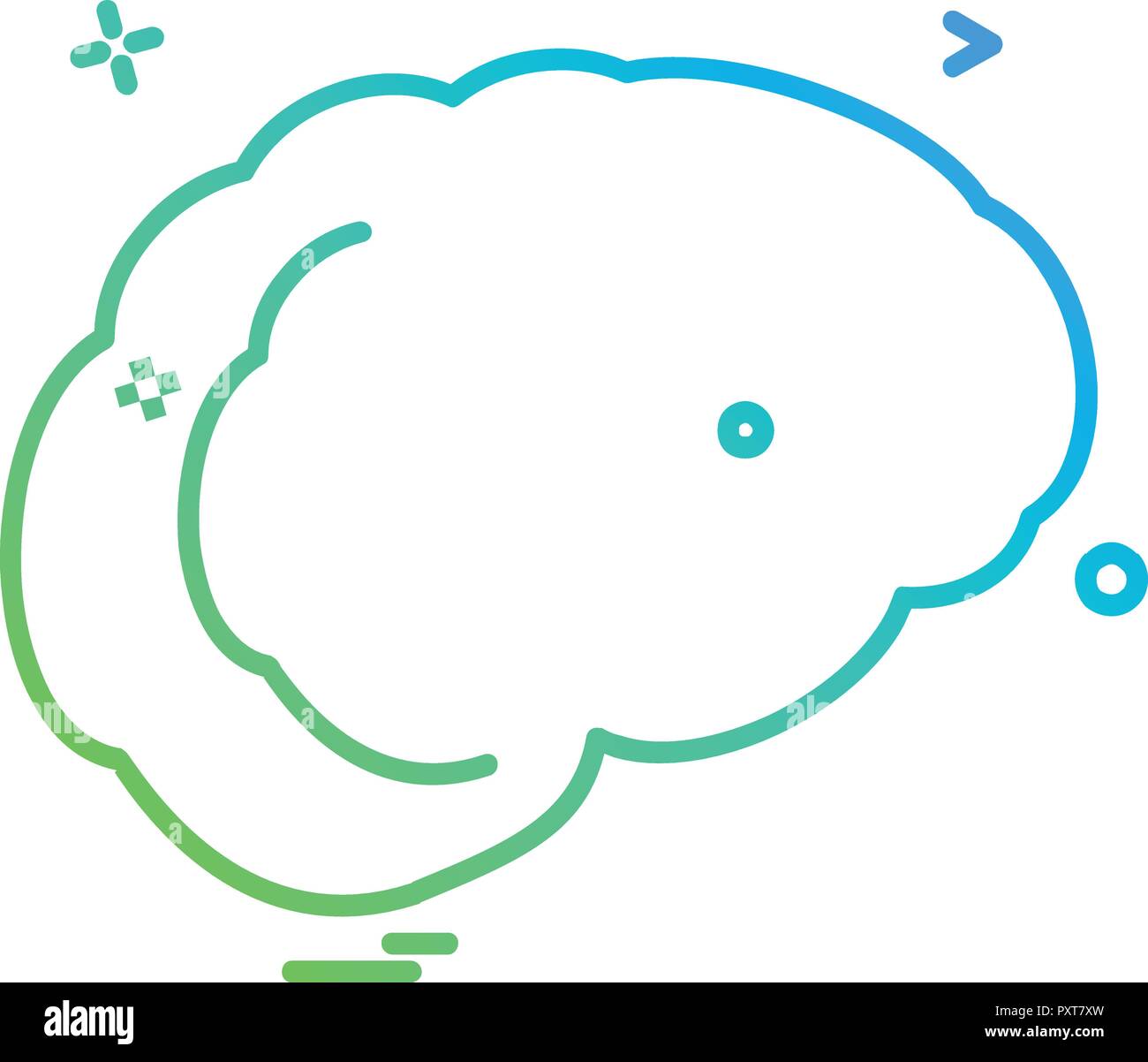 Cloud icon design vector Stock Vector Image & Art - Alamy