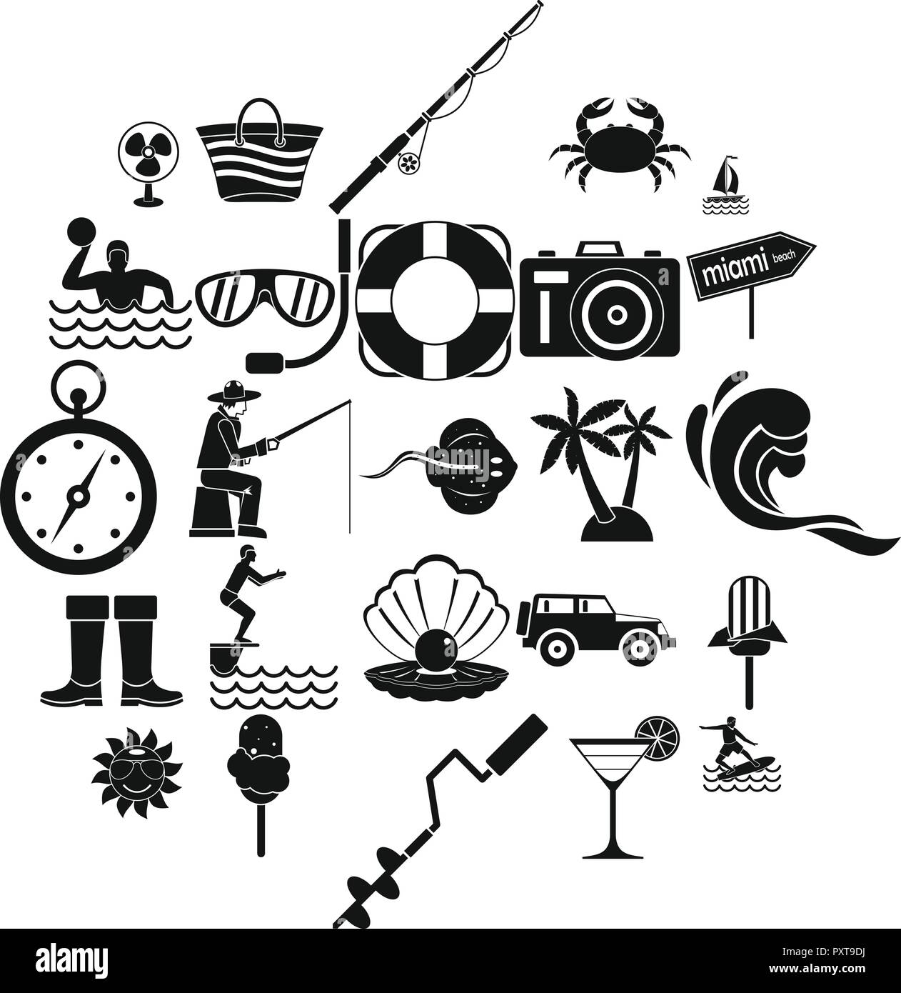 Azure adventure Stock Vector Images - Alamy
