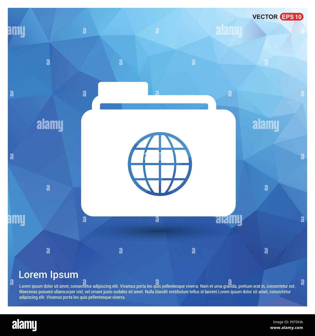 Folder Icon - Free vector icon Stock Vector Image & Art - Alamy