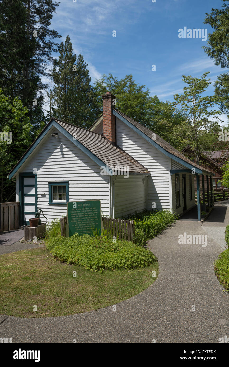 Moss Cottage Is The Oldest Standing Building In The Town Of Sooke