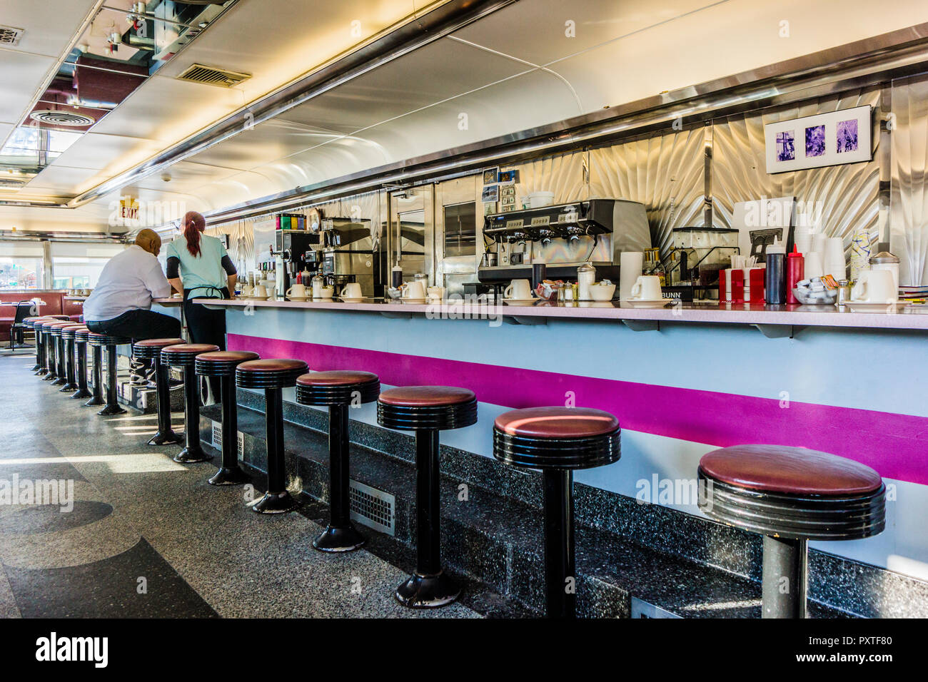 Makris Diner Wethersfield, Connecticut, USA Stock Photo Alamy