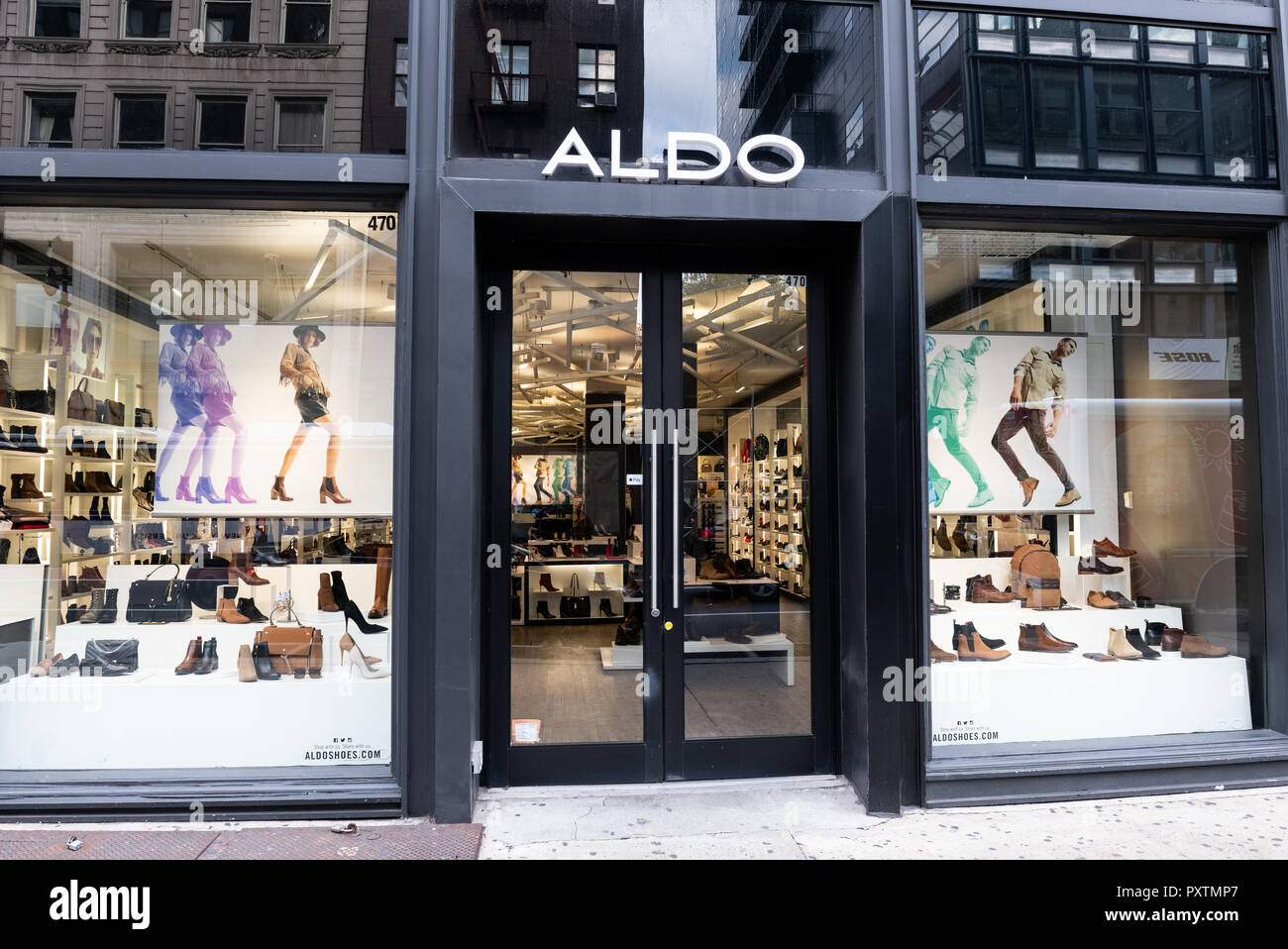 Aldo store in the SoHo neighbourhood of New York City Stock Photo - Alamy