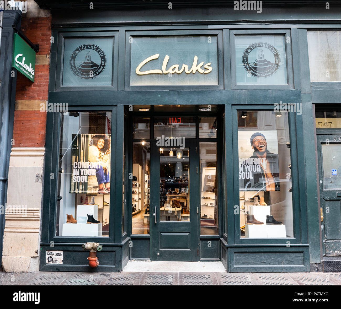 clarks shoe store nyc
