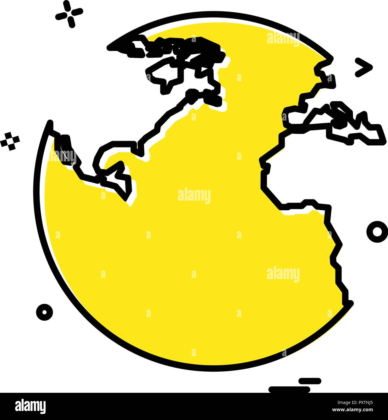 World globe icon design vector Stock Vector Image & Art - Alamy