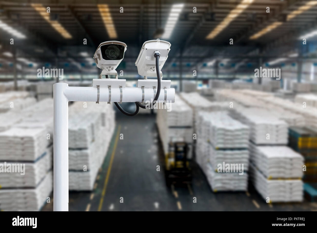 Machine Learning analytics identify person technology , Artificial intelligence concept. Cctv , security camera and Software ui analytics behavior and Stock Photo