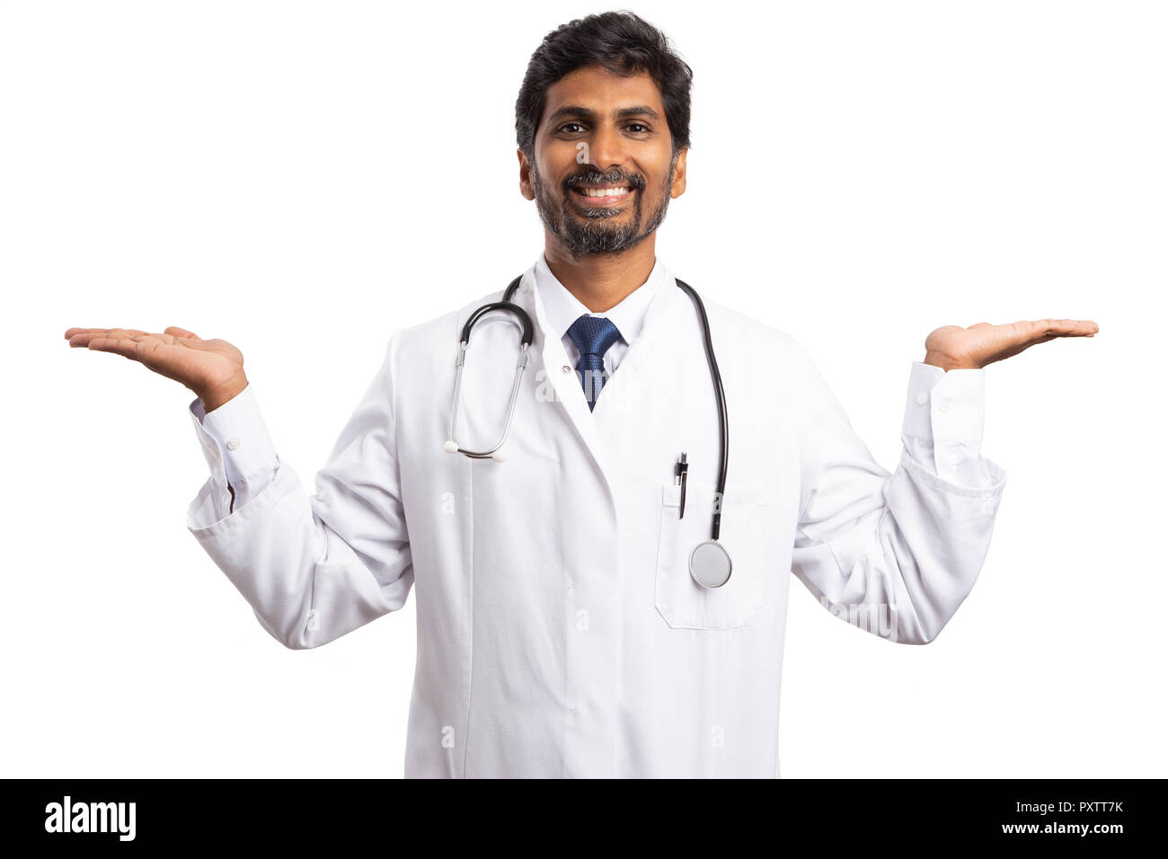 Indian male doctor hi-res stock photography and images - Alamy