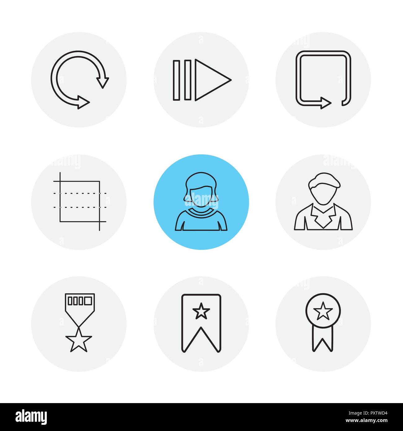 reset , avtar , badge , medal ,arrows , directions , avatar , download ...