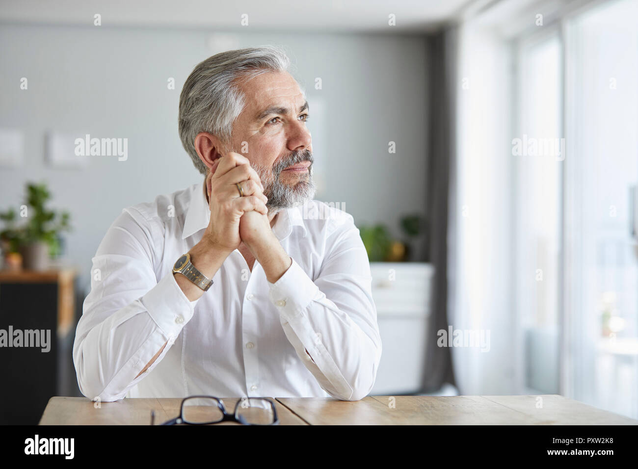 Man one only mature adult hi-res stock photography and images - Alamy