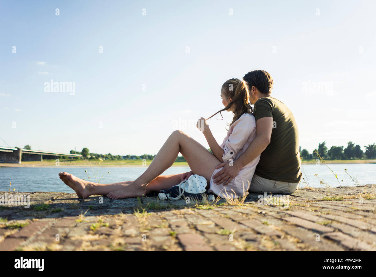 Summer riverside hi-res stock photography and images - Alamy