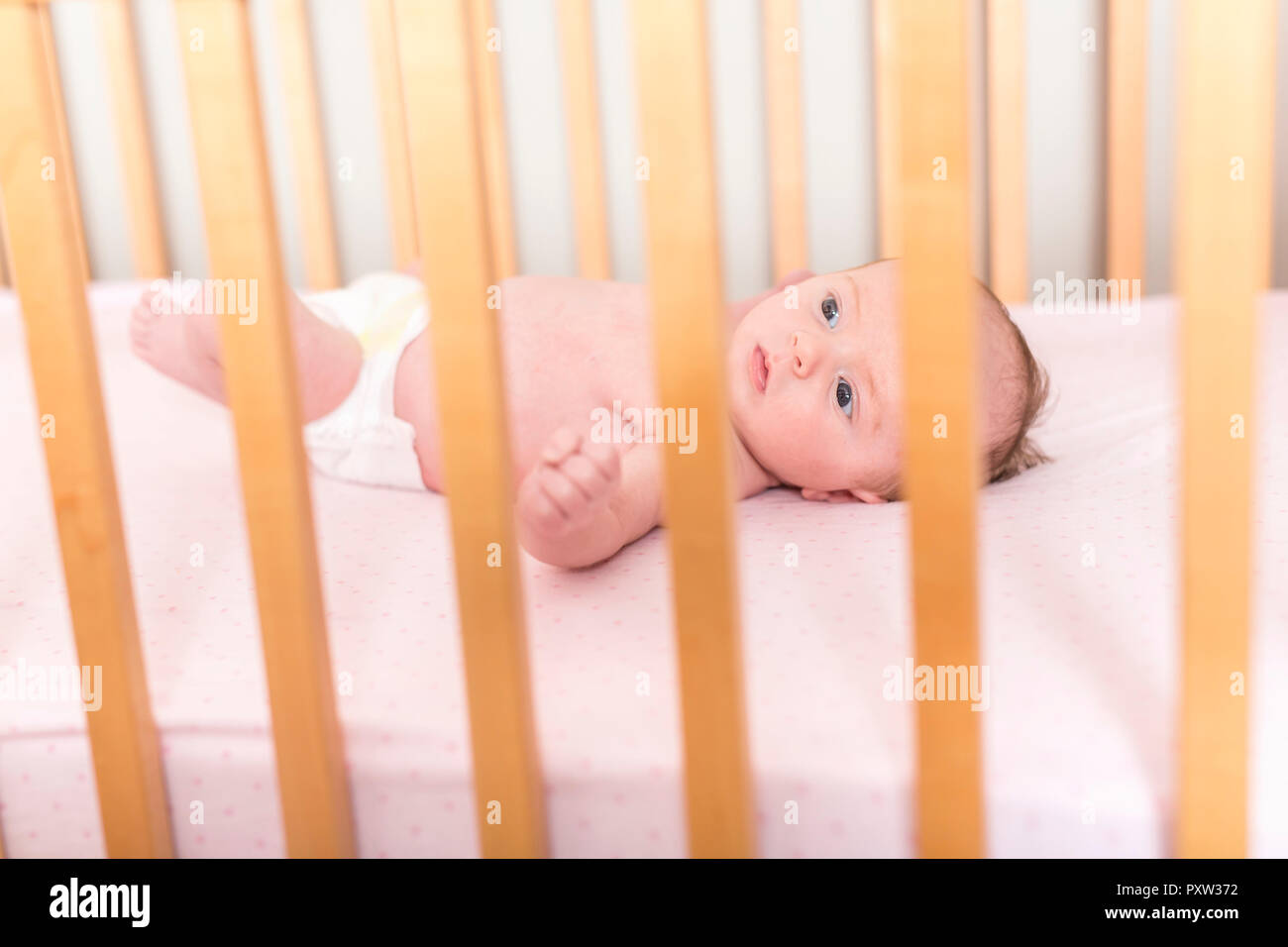 baby girl cradle